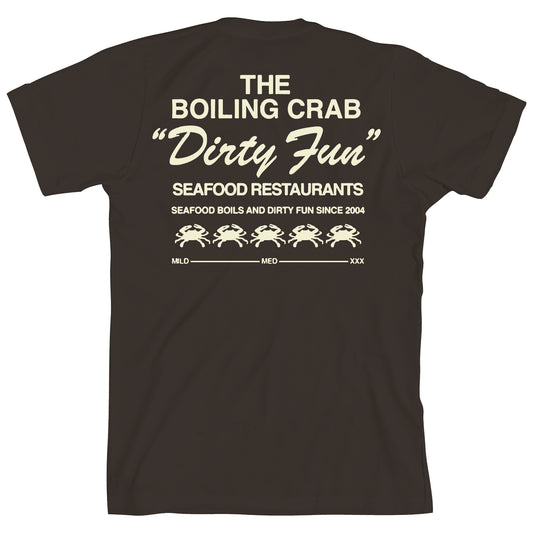 Boiling Crab Dirty Fun Tee