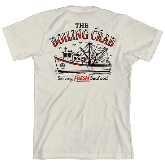 Boiling Crab Fishing Boat Tee
