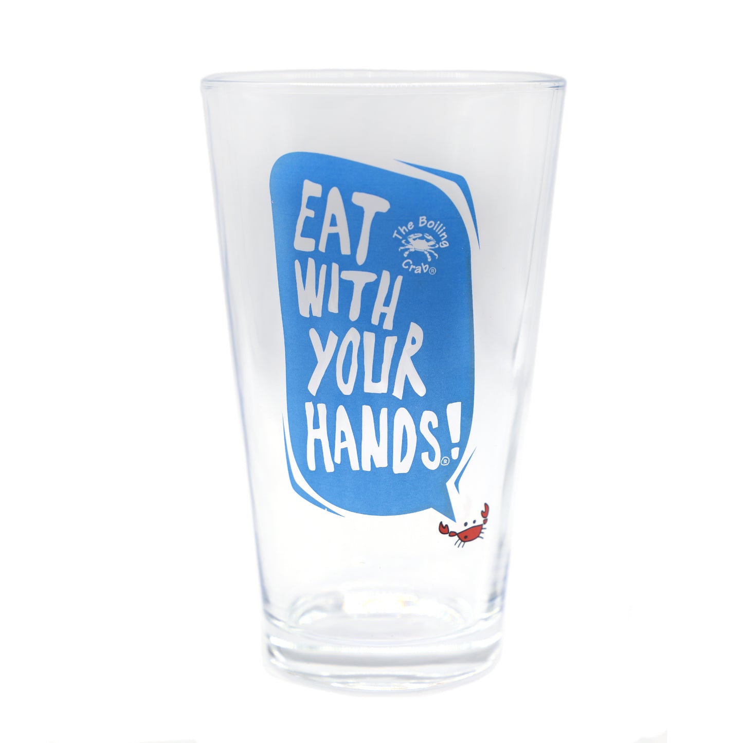 Boiling Crab Pint Glasses - 4 Pack