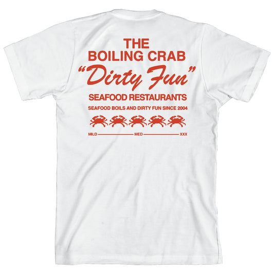 Boiling Crab Dirty Fun Tee