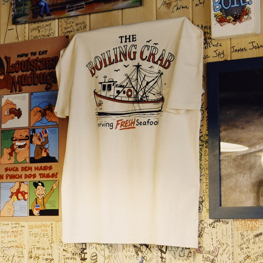 Boiling Crab Fishing Boat Tee